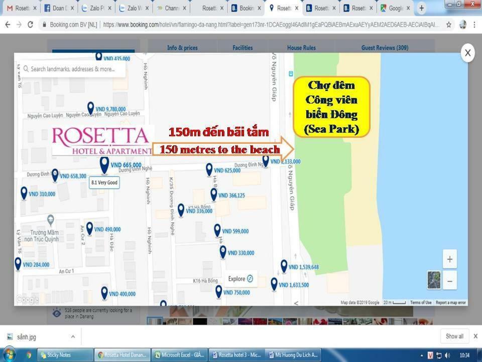 Rosetta Hotel Danang Exteriör bild